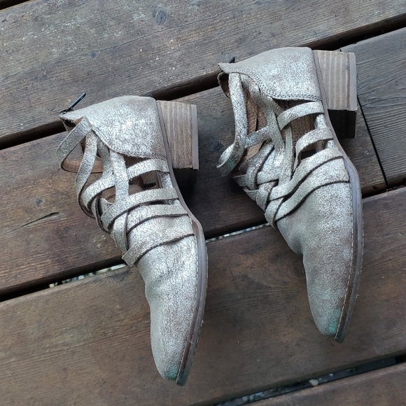 Anthropologie Seychelles So Blue Boots sz 6.5 Women's Shoes - Picture 10 of 12